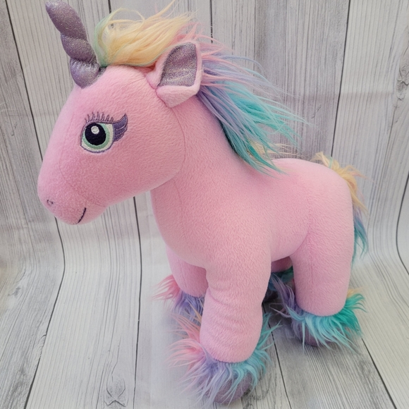 Build A Bear Pink Magic Unicorn Fairy Friends 16" Plush - Picture 5 of 5